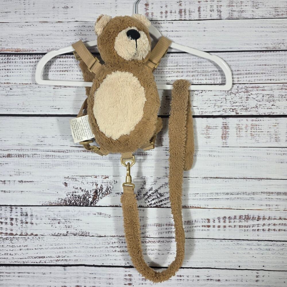Eddie Bauer Toddler Kid Tether Child Harness Backpack Bear Plush